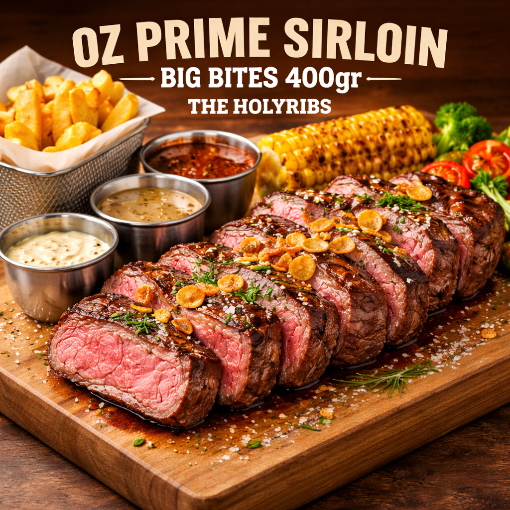 OZ Prime Sirloin Big Bites 400gr